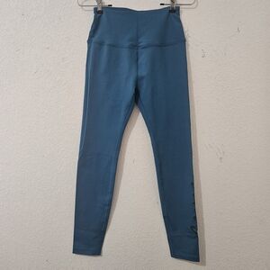 Beyond Yoga x barre3 Exclusive Lux Leggings - Teal Made In USA